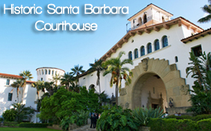 Historic Santa Barbara Courthouse - Photo by Jay Sinclair